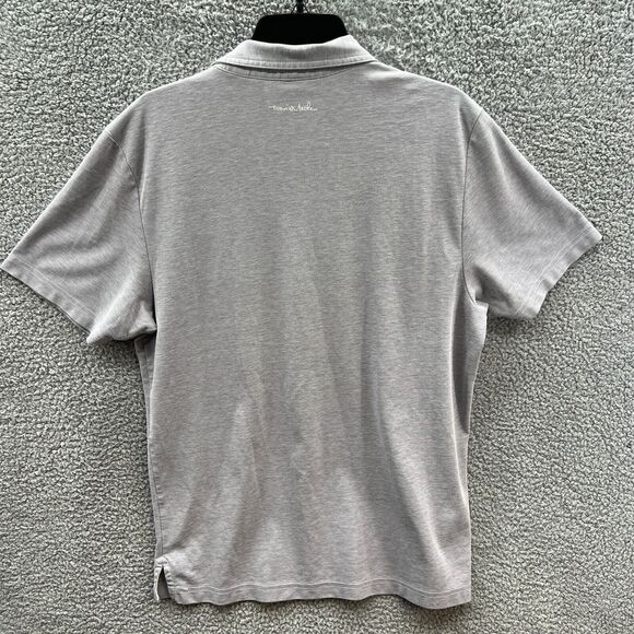 Travis Matthew Golf Polo Shirt Mens Large Gray Short Sleeve L - Picture 8 of 13